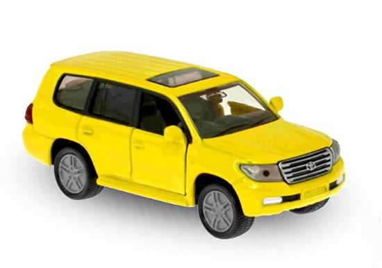 Yellow Mini Scale SIKU 1440 Diecast Toyota Land Cruiser Toy