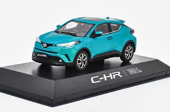 Red / White / Blue /Yellow 1:43 Scale Diecast Toyota C-HR Model