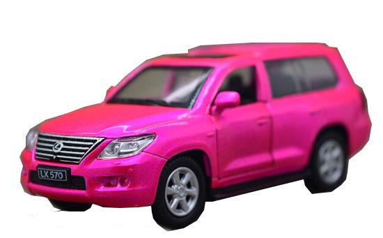 1:43 Scale Kids Blue / Pink Diecast Lexus LX 570 Toy