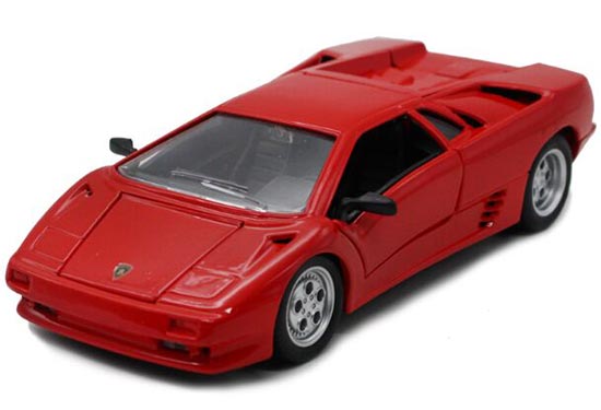 1:24 Scale Red Maisto Diecast Lamborghini Diablo Model