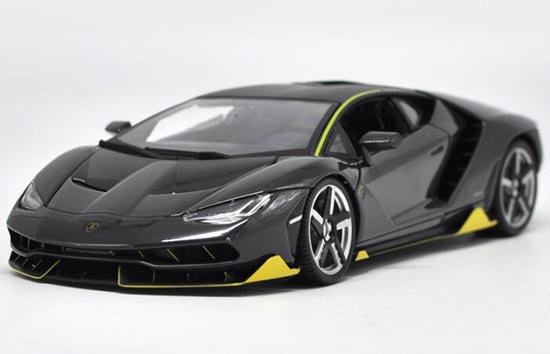 1:18 Scale Black MaiSto Diecast Lamborghini Centenario Model