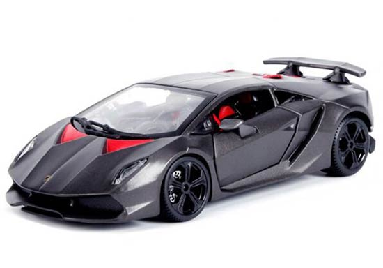 1:24 Gray Bburago Diecast Lamborghini Sesto Elemento Model ...