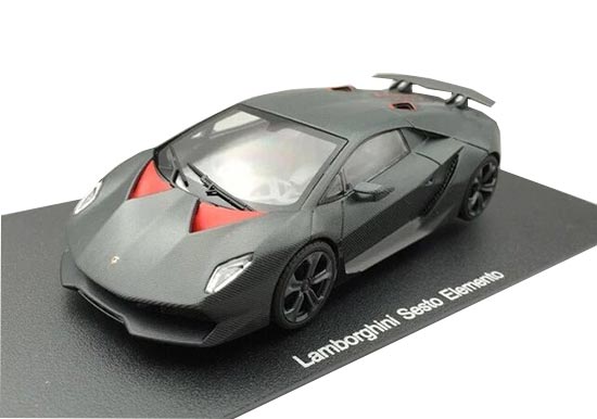 1:43 Scale AUTOart Gray Diecast Lamborghini Sesto Elemento