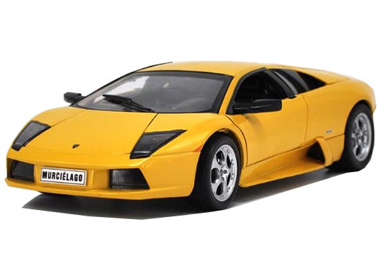 1:18 Scale Orange / Yellow Diecast Lamborghini Murcielago LP640
