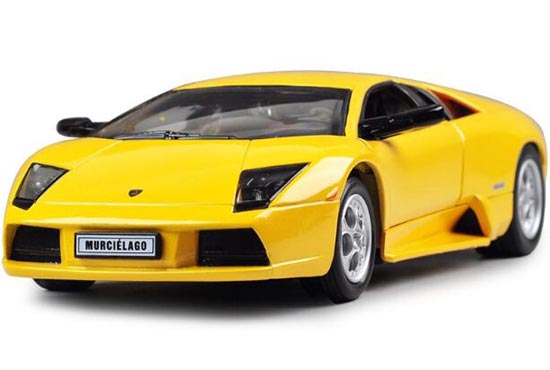 1:24 Orange / Yellow /Black Diecast Lamborghini Murcielago Model