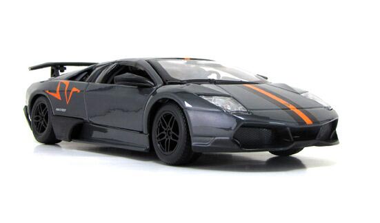 1:24 Gray Bburago Diecast Lamborghini Murcielago SV Model