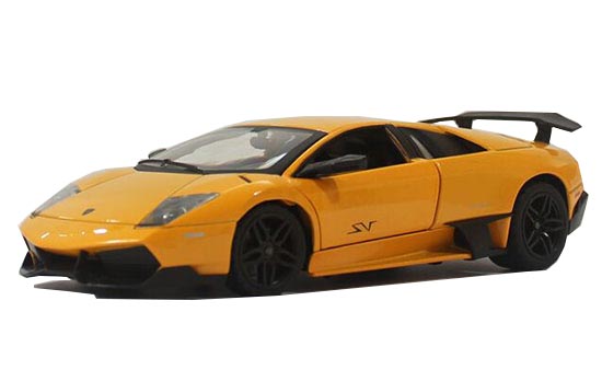 1:24 Orange / Yellow / Gray Lamborghini Murcielago SV Model