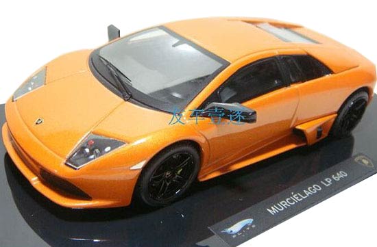1:43 Orange / Gray Diecast Lamborghini Murcielago LP640