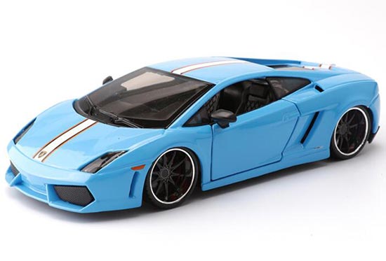 Maisto 1:24 Blue Diecast Lamborghini Gallardo LP560-4 Model