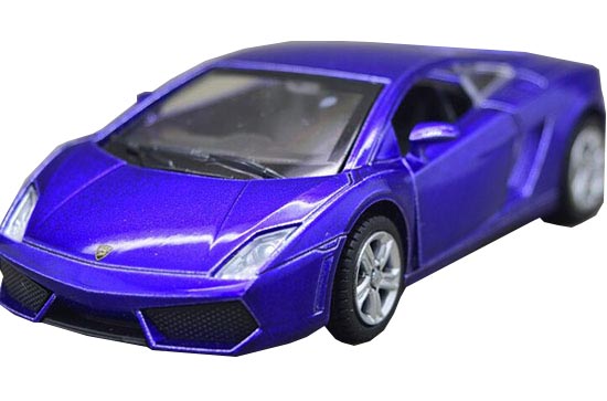 1:43 Scale Kids Pink / Blue Diecast Lamborghini Gallardo Toy