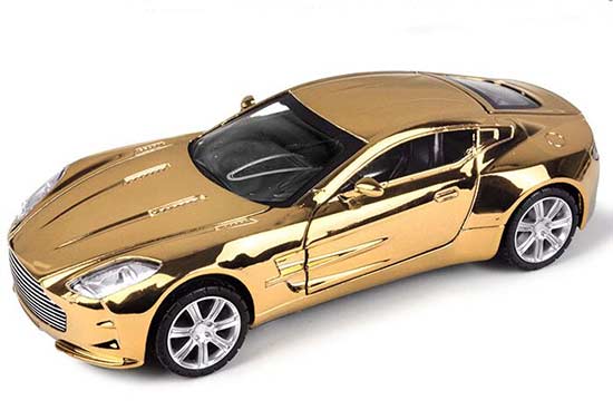 1:32 Kids Blue / Red / Golden Diecast Aston Martin One 77 Toy