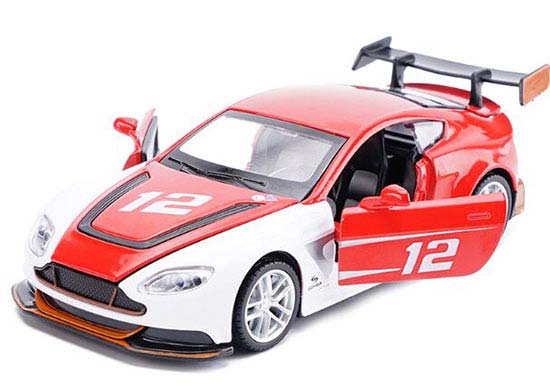 1:32 Black / Red / Blue Kids Diecast Aston Martin GT3 Toy