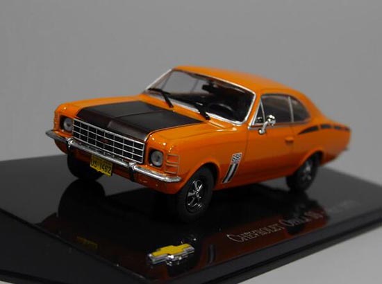 Orange 1:43 IXO 1975 Diecast Chevrolet Opala SS 4cc Car Model