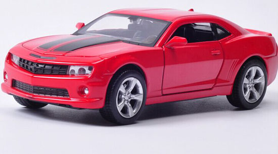 Yellow / Red Kids 1:32 Scale Diecast Chevrolet Camaro Toy