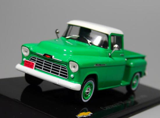 Green 1:43 IXO Diecast 1956 Chevrolet Marta Rocha Pickup Model
