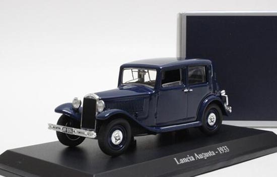 Blue Norev 1:43 Scale Diecast 1933 Lancia Augusta Model