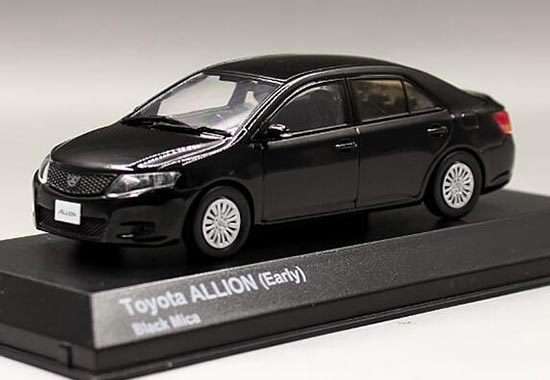 1:43 Scale Kyosho Black / White Diecast Toyota Allion Model