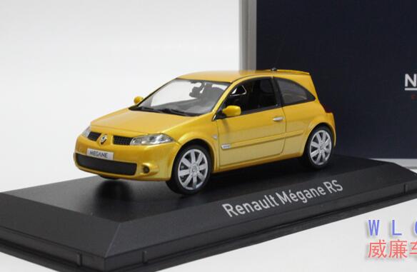 Golden NOREV 1:43 Scale Diecast Renault Megane RS Model