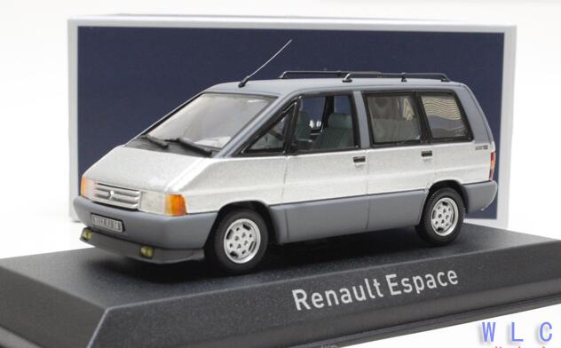 1:43 Scale NOREV Silver Diecast Renault Espace Model