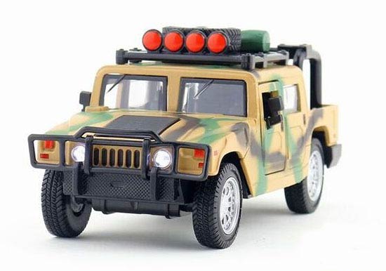 1:32 Scale Camouflage Painting Kids Diecast Hummer H1 Toy