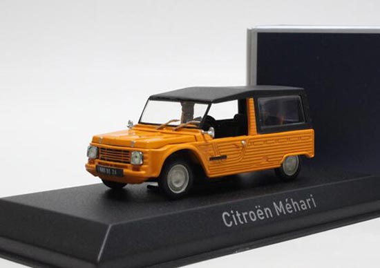 1:43 Scale Orange Norev Diecast 1983 Citroen Mehari Model