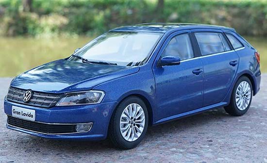 1:18 Scale Blue Diecast VW Gran Lavida Model