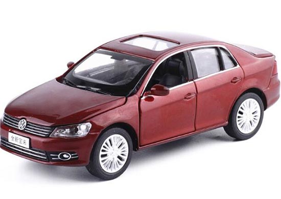 Silver 1:32 Scale Kids Diecast VW New Bora Toy