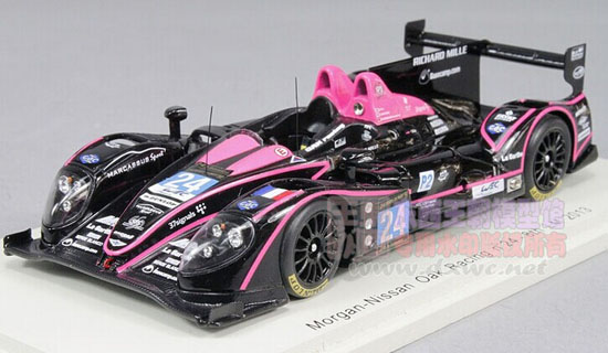 White 1:43 Scale NO.24 LM 2013 Nissan Racing Car Model