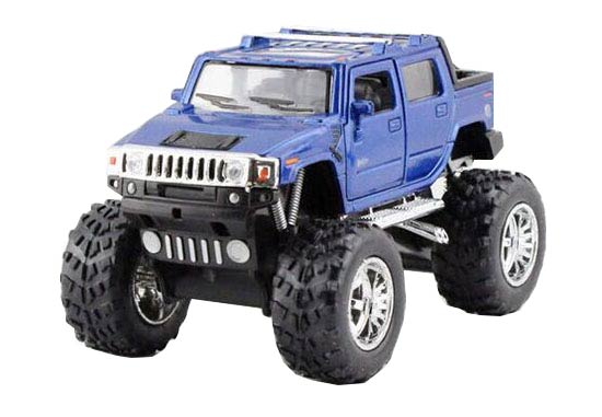 Red / Black / Yellow 1:40 Scale Diecast Hummer H2 SUT Toy