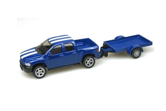 Mini Scale Blue SIKU Brand Die-Cast Pickup Truck Toy
