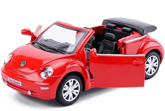 1:32 Red / Black / Silver / Creamy White Cabrio VW New Beetle